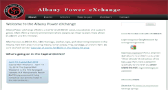 Desktop Screenshot of albanypowerexchange.org