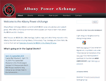 Tablet Screenshot of albanypowerexchange.org